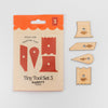 Garrity Tiny Tool Wood Rib Set No. 3