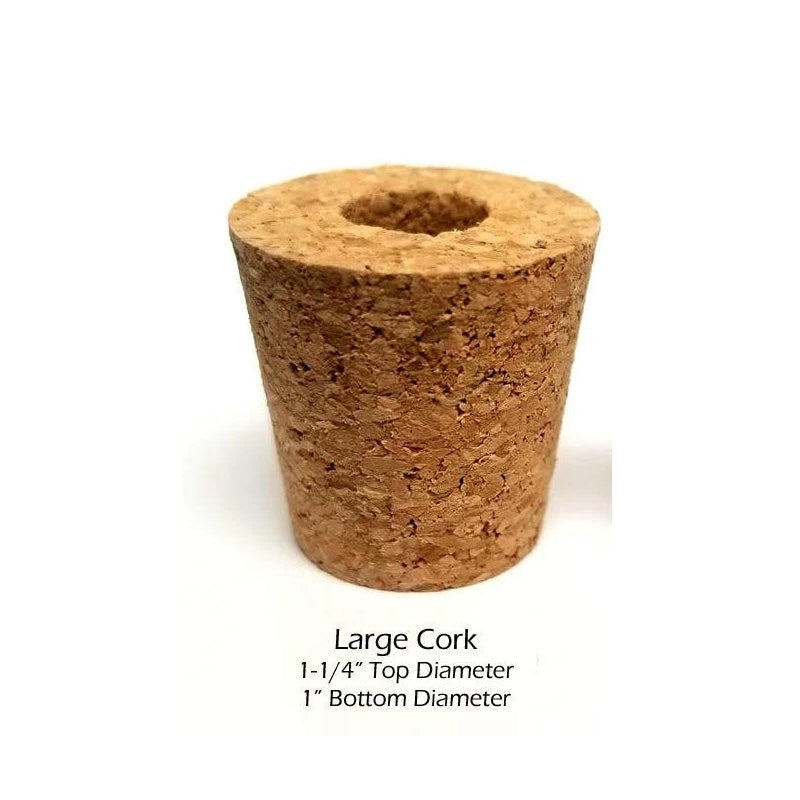 Cork Stopper With Hole for D2 Dispenser Pumps