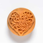 MKM Tools Scl001 Large Round Stamp - Complicated Heart