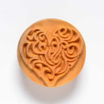 MKM Tools Scl001 Large Round Stamp - Complicated Heart