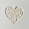 MKM Tools Scl001 Large Round Stamp - Complicated Heart