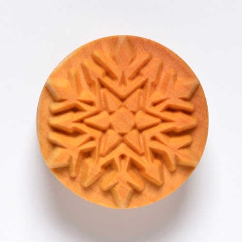 MKM Tools Scl010 Large Round Stamp - Snowflake