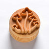 MKM Tools Scl090 Large Round Stamp - Mushrooms