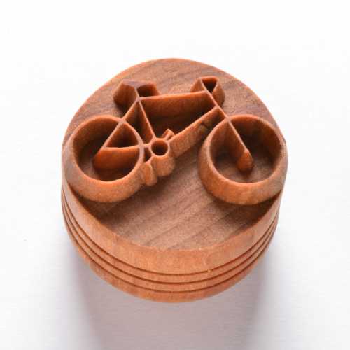 MKM Tools Scl092 Large Round Stamp - Road Bike