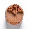 MKM Tools Scl097 Large Round Stamp - Milkweed