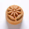 MKM Tools Scl130 Large Round Stamp - Daisy with Leaves
