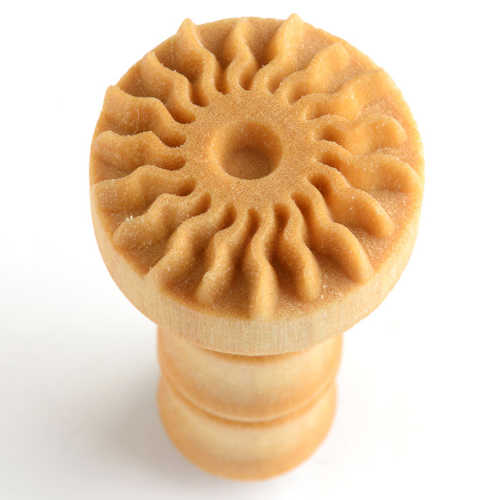 MKM Tools Scm087 Medium Round Stamp - Aztec Sun