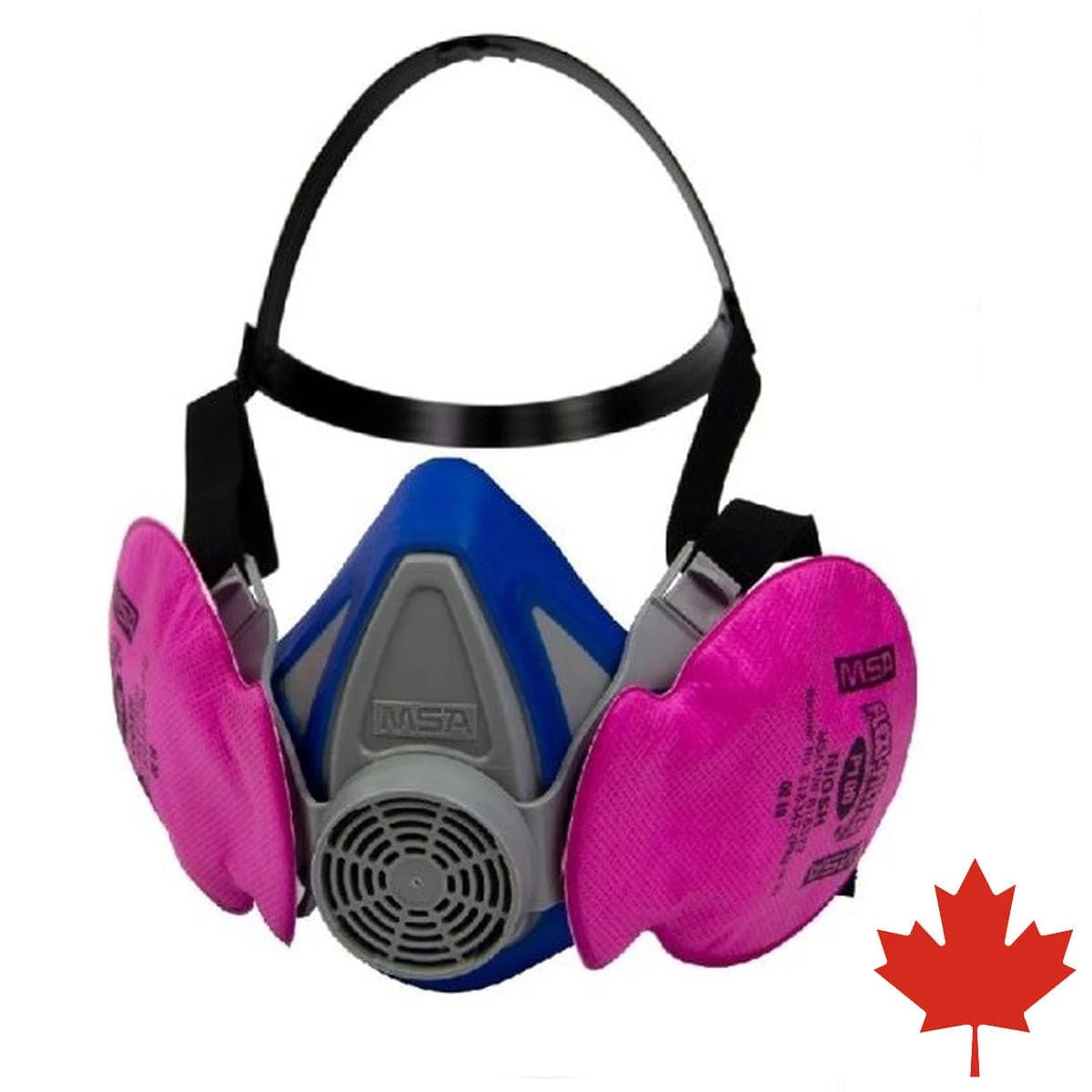 Half Facepiece Respirator With P100 Particulate Filters MSA Advantage 200LS