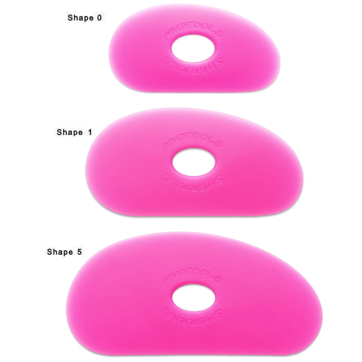 -NEW- Mudtools Ribs, Pink Ultrasoft