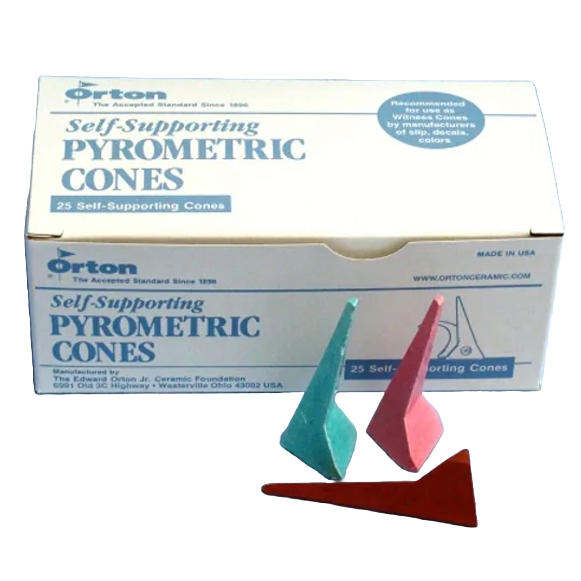 Orton Self Supporting Pyrometric Cones Sounding Stone