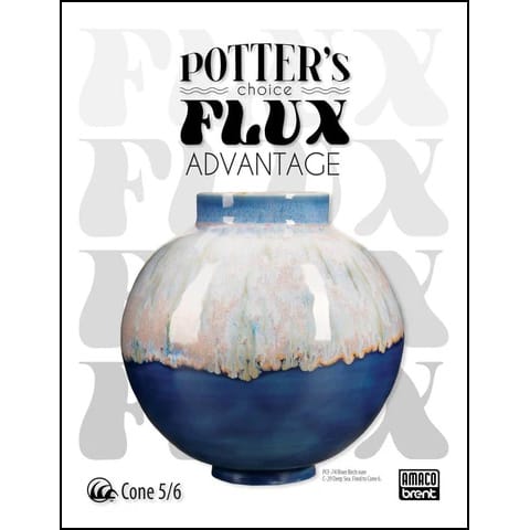 Amaco Potter's Choice Flux Advantage Glaze Brochure