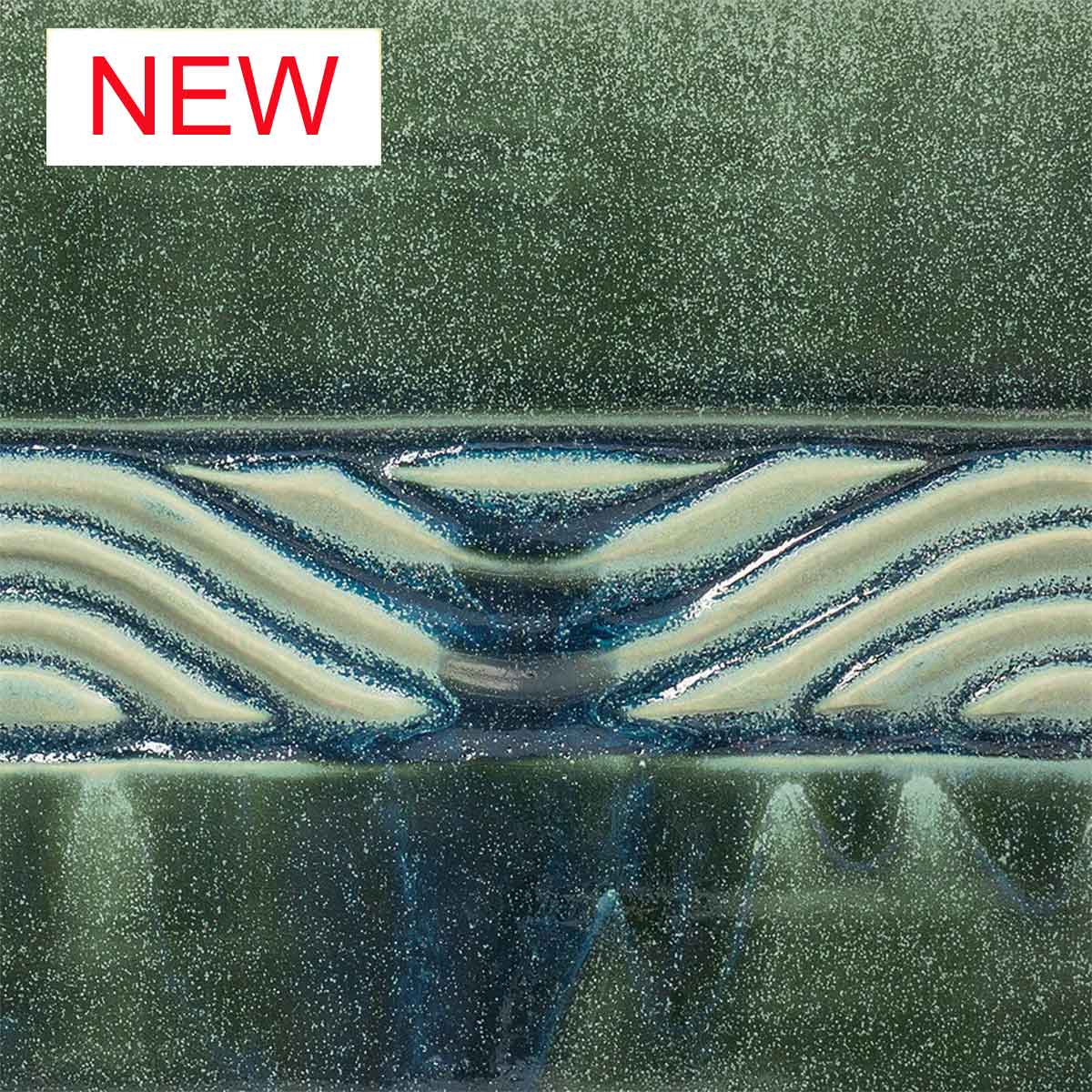 Amaco Potter's Choice PC13 Serpentine Green Glaze, Pint