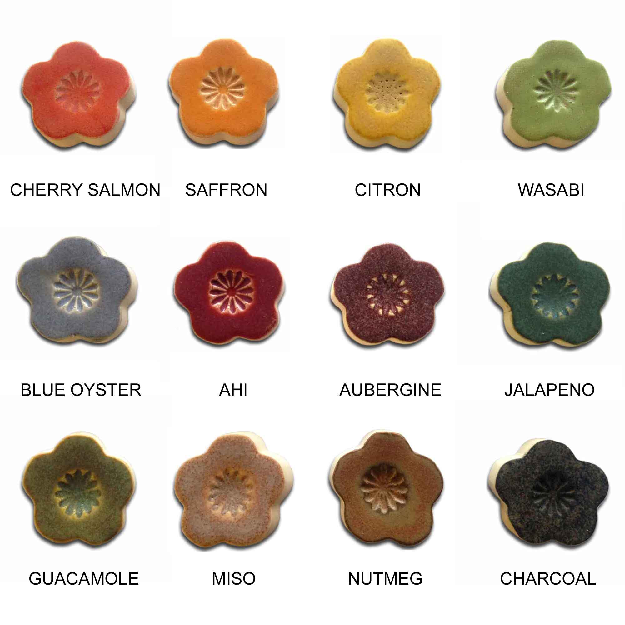 Spectrum Shino Stoneware Glazes - Sample Pack – Sounding Stone