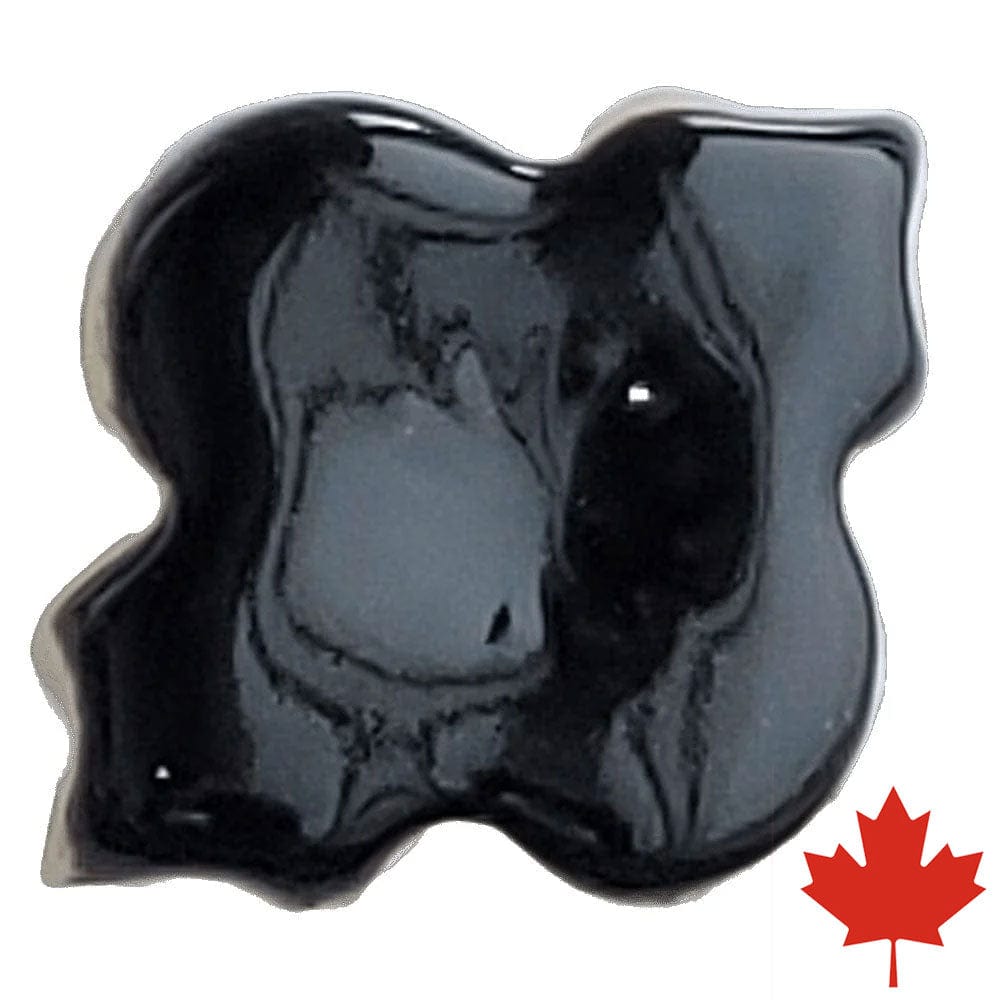 Spectrum 1107 Black Stoneware Glaze – Sounding Stone