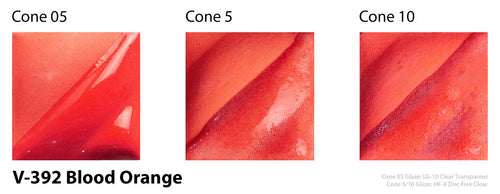 Amaco V392 Blood Orange Velvet Underglaze