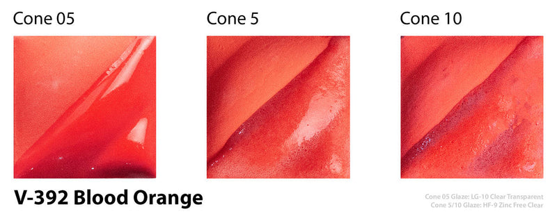 Amaco V392 Blood Orange Velvet Underglaze