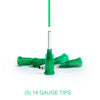 Xiem 14 Gauge Applicator Tips, Set of 5
