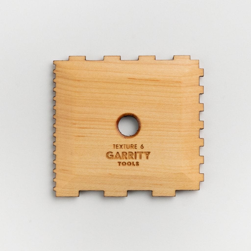 Garrity Tools Texture 6 Wood Rib