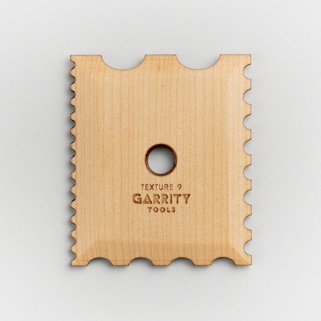 Garrity Tools Texture 9 Wood Rib