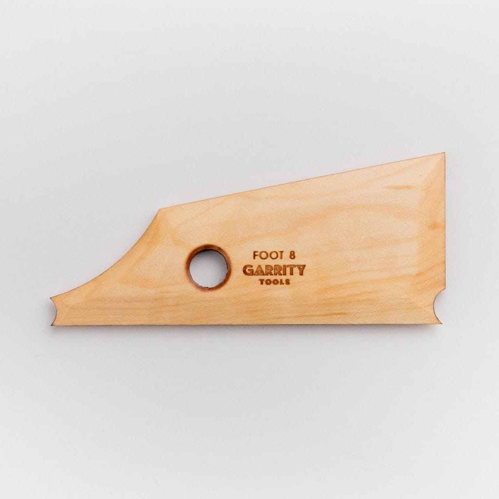 Garrity Tools Foot 8 Wood Rib