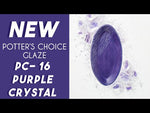 Amaco Potter's Choice PC16 Purple Crystal Glaze, Pint