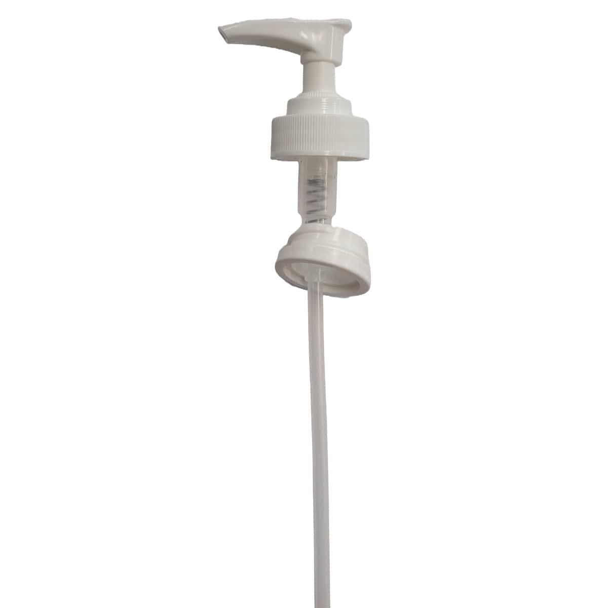 Soap Lotion Dispenser Pump with Collar, White