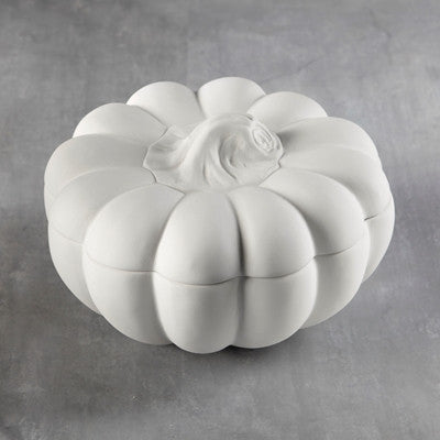 Duncan 35960 Bisque Fairytale Medium Pumpkin Box - Sounding Stone