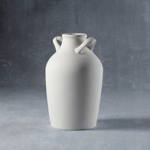 Duncan - 37214 Bisque Double Handled Vase - Sounding Stone