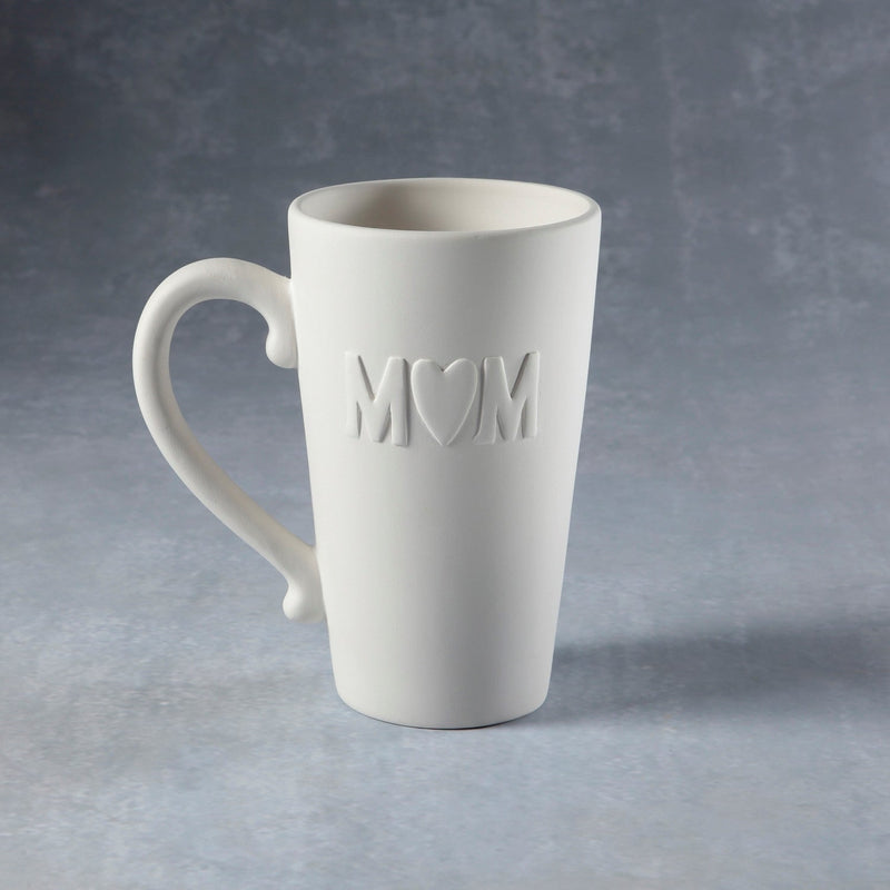 Duncan - 37213 Bisque Mom Heart Mug - Sounding Stone