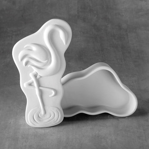 Duncan - 37481 Bisque Flamingo Box - Sounding Stone