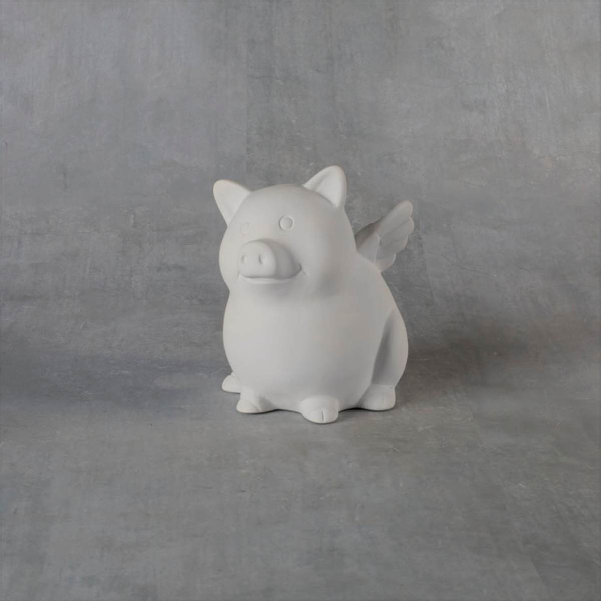 Duncan 38275 Bisque When Pigs Fly Bank