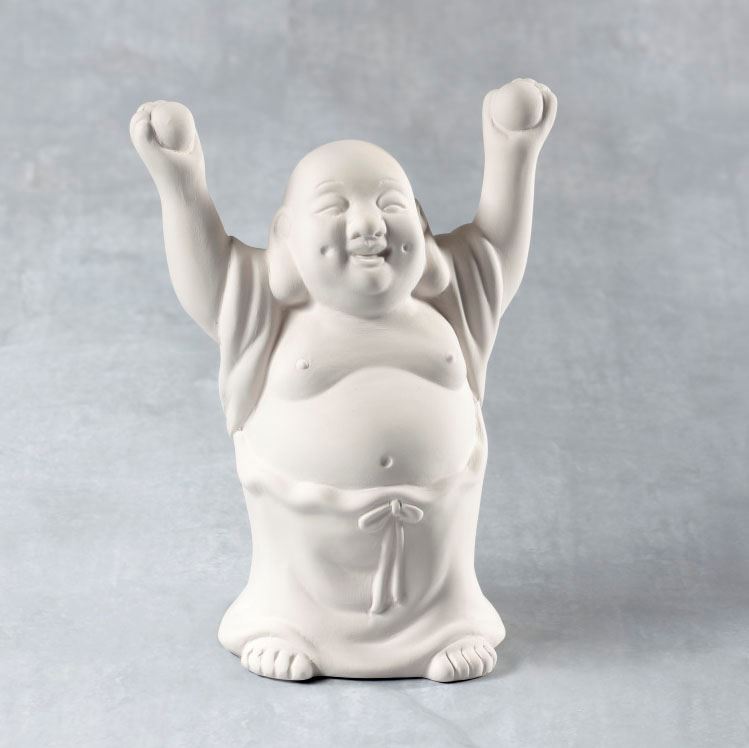 Duncan 40655 Bisque Standing Budai