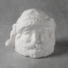 Duncan 45762 Bisque Wood Carved Santa Cookie Jar, Case of 4