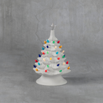 Duncan 45767 Bisque 8 inch Christmas Tree with Base, Case of 4