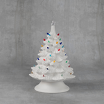 Duncan 45766 Bisque 14 inch Christmas Tree with Base, Case of 2