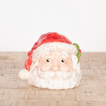 Duncan 45762 Bisque Wood Carved Santa Cookie Jar, Case of 4