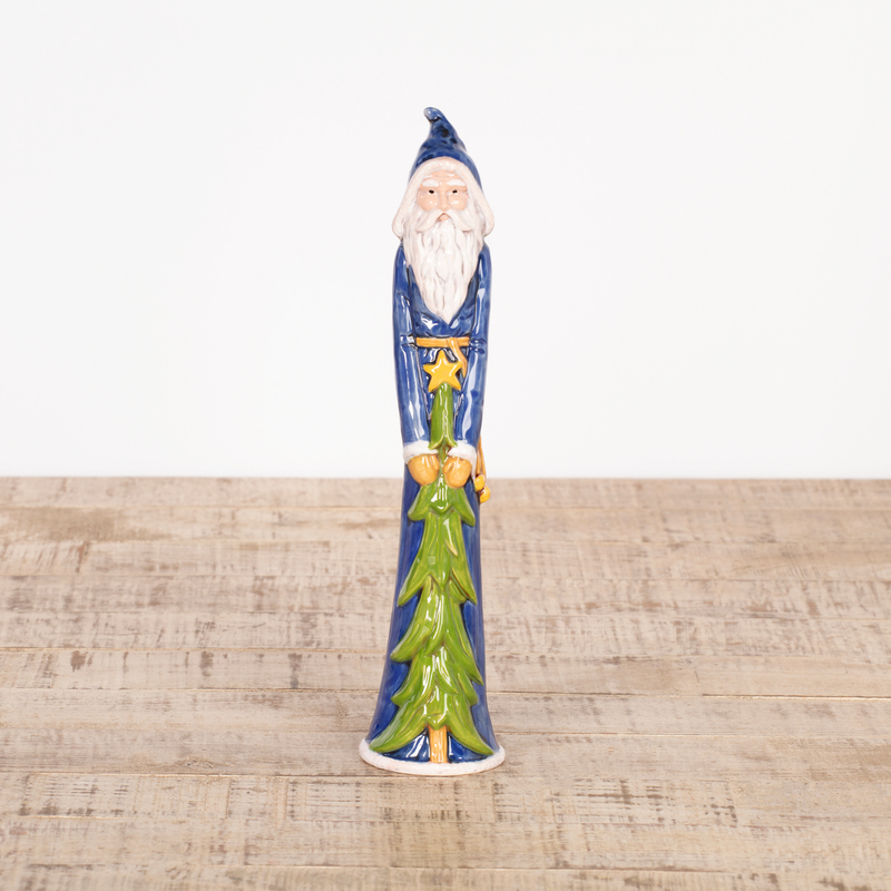 Duncan 45761 Bisque Thin Santa with Tree, Case of 6