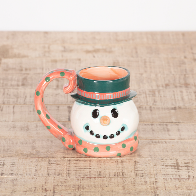 Duncan 45764 Bisque Snowman Mug, Case of 6