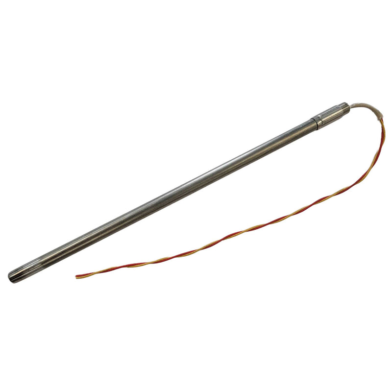 Thermocouple, Olympic Metal Clad 10 inch long - for High Capacity Double Walled Kilns