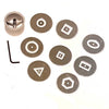 Frema Hollow Die Set for Hand Held Clay Extruder