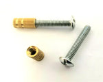 Ceramic Knob Hardware, pkg of 25