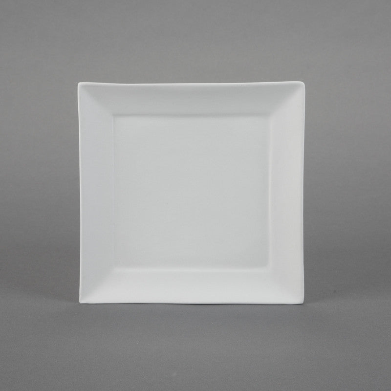 Duncan - 21435 Square Bisque Salad Plate - Sounding Stone