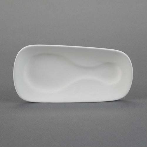 Duncan - 21672 Bisque Plain Spoon Rest - Sounding Stone