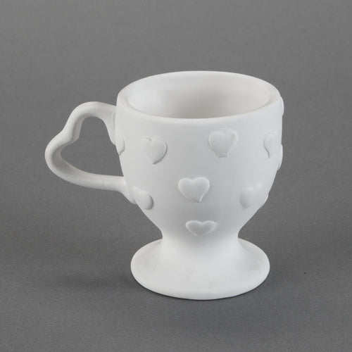 Duncan - 21680 Bisque Heart Mug - Sounding Stone