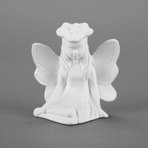 Duncan - 22707 Bisque Resting Fairy - Sounding Stone