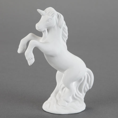 Duncan - 23913 Bisque Rearing Unicorn - Sounding Stone