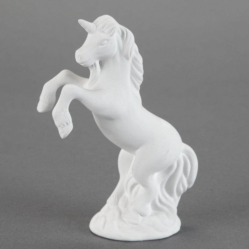 Duncan - 23913 Bisque Rearing Unicorn - Sounding Stone
