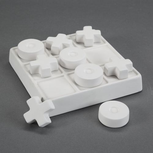 Duncan - 27167 Bisque Mini Tic Tac Toe Set - Sounding Stone