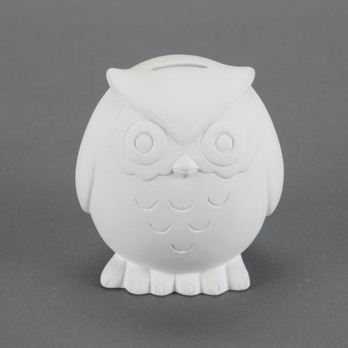 Duncan - 29856 Bisque Tot Hoot Bank - Sounding Stone