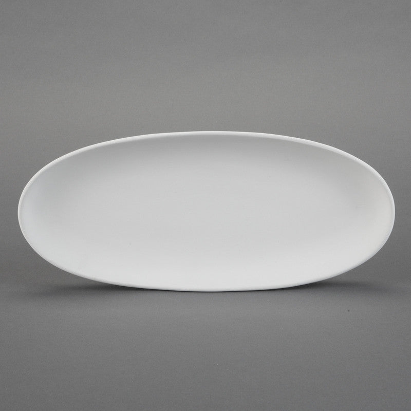 Duncan - 29858 Bisque Small Oval French Bread Plate - Sounding Stone
